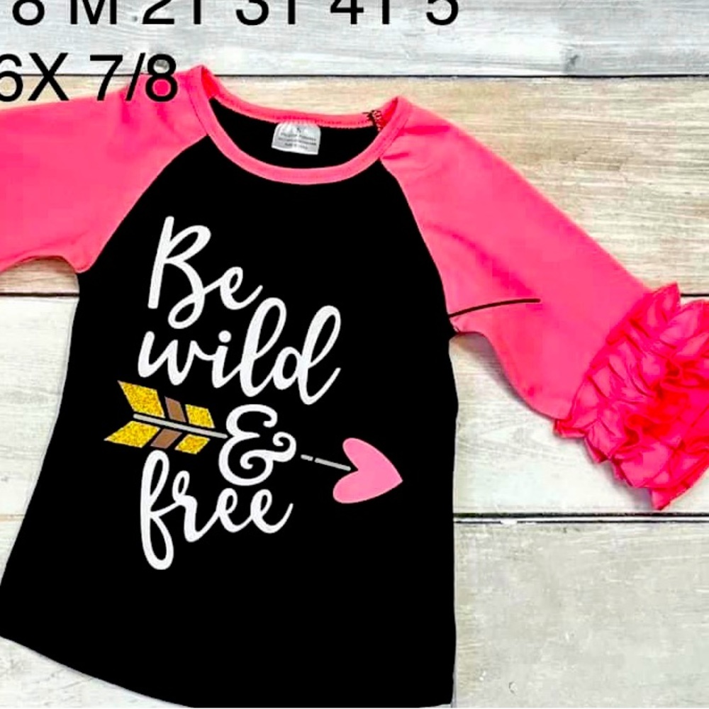 Long sleeve with ruffles
